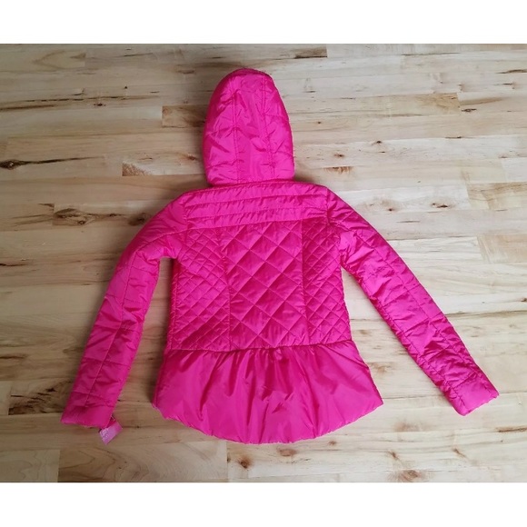 Perfect lightweight puffer jacket NWT girls S - Picture 2 of 2